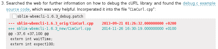 DokuWiki default file icon for .patch files