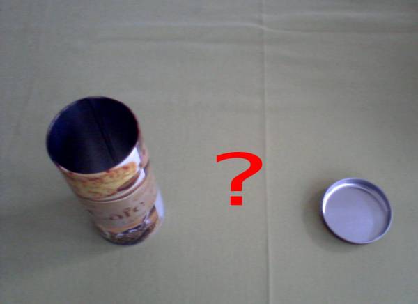 New coffee pad tin without a lifter